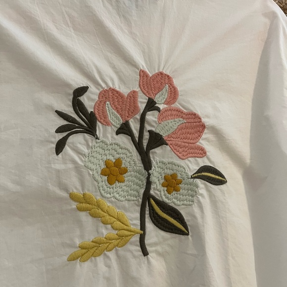 Zara Embroidered Blouse - Picture 6 of 6